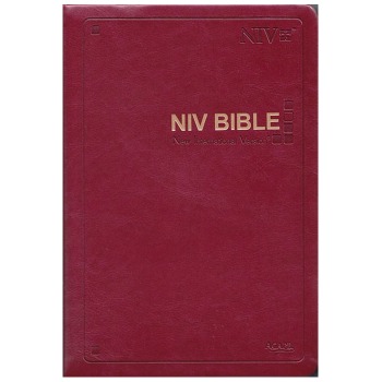 자체브랜드 NIV  BIBLE (대/단본/색인/무지퍼/와인)(구판)
