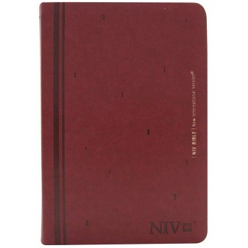 자체브랜드 NIV BIBLE (중/단본/색인/무지퍼/비닐/레드와인)