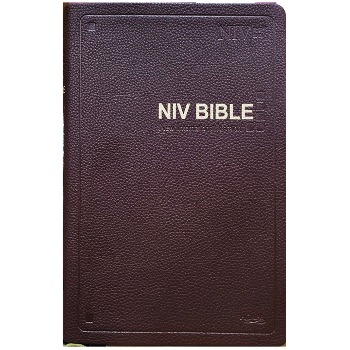 자체브랜드 NIV BIBLE (대/단본/색인/무지퍼/다크브라운)